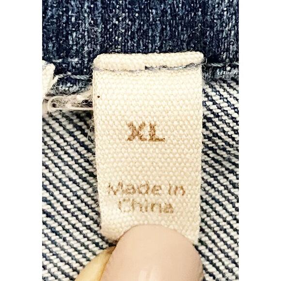 Soft Surroundings Womens Metro Crop Elastic Waist High Rise Jeans Cotton Stretch - Picture 5 of 6